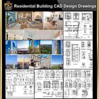 ★【Residential Building CAD Details Collection V.2】
