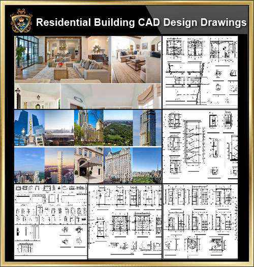 ★【Residential Building CAD Details Collection V.2】