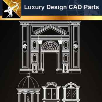 ★【Architecture Decoration Design Element CAD Blocks V.1】@Autocad Decoration Blocks,Drawings,CAD Details,Elevation