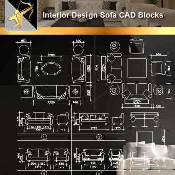 Sofa CAD Blocks