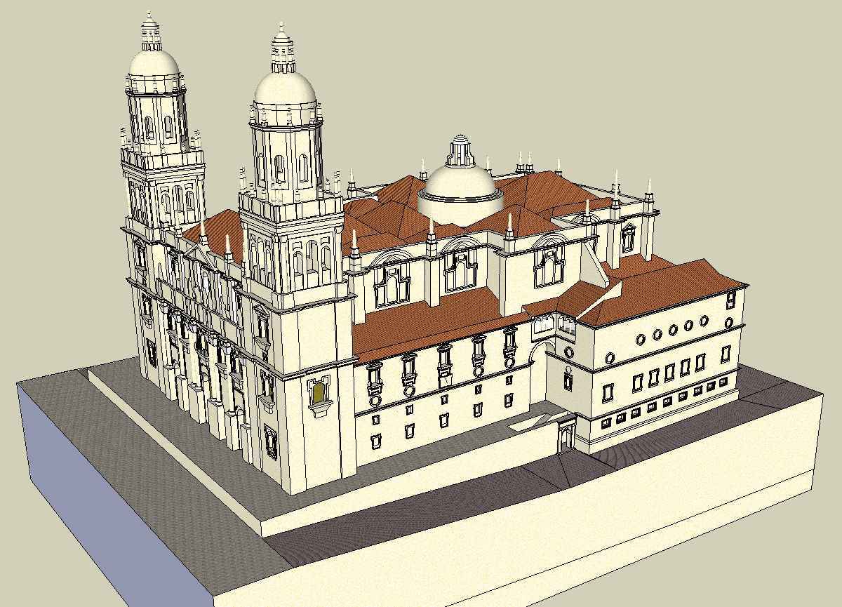 【Sketchup Architecture 3D Projects】European Classical Architecture Sketchup 3D Models V1